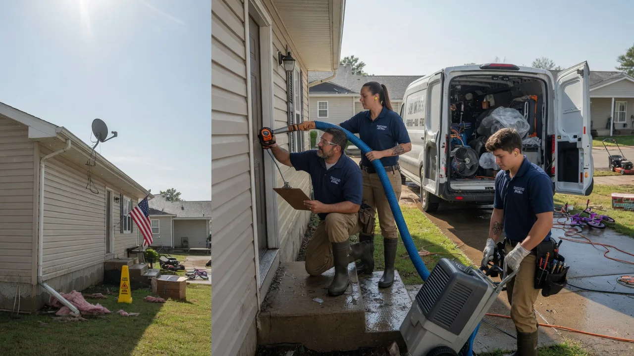 Ceiling Water Damage Restoration in Franklin, NE near me